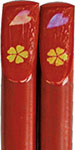 天削彫桜　赤：21cm